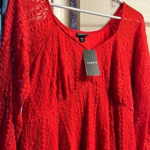 New red dress.  Size 00